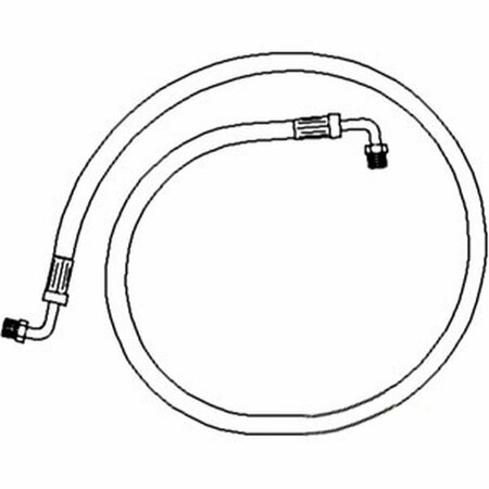 AFTERMARKET FPH34 VPJ4034 Power Steering Hose Fits Ford Tractor NAA 600 Series 800 Series HYM40-0021